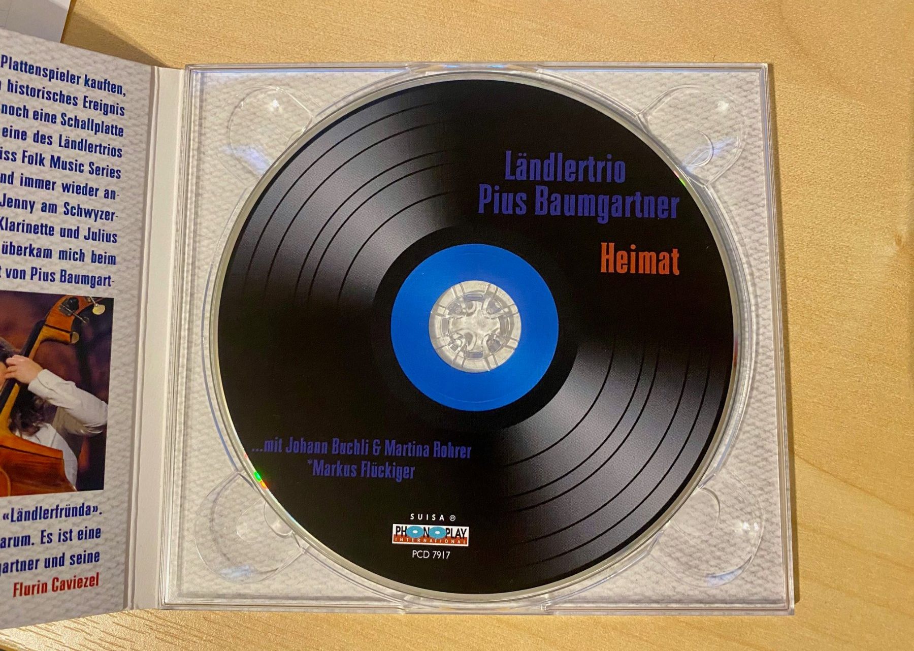 CD: CD "Heimat" Ländlertrio Pius Baumgartner – Nuovo (secondo la descrizione) da Schübelbach venduto da Sammler78 1