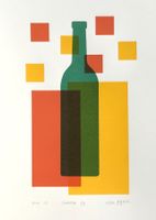 Artwine 37, Jürg Widmer, Siebdruck