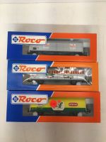 Spur H0 Roco 3er Set Schiebewandwagen SBB AC/DC