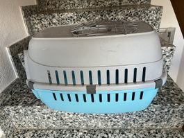 Praktische Haustiertransportbox, ideal für Tierarztbesuche