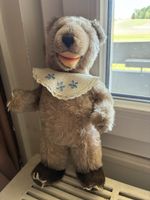 Teddybär stehend mit Halskrause ca. 30 cm