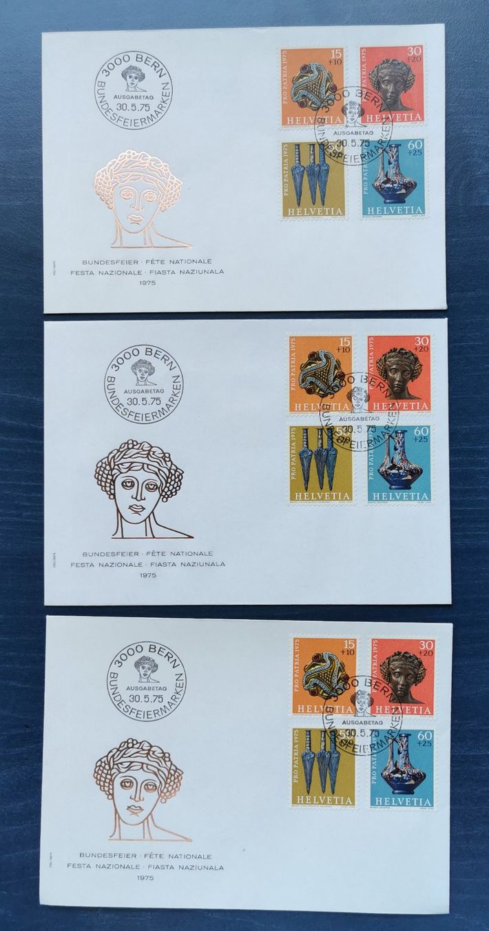 Alle Briefmarken: FDC PP 1975 – Neu (gemäss Beschreibung) aus Aadorf von Chnorli-Furz
