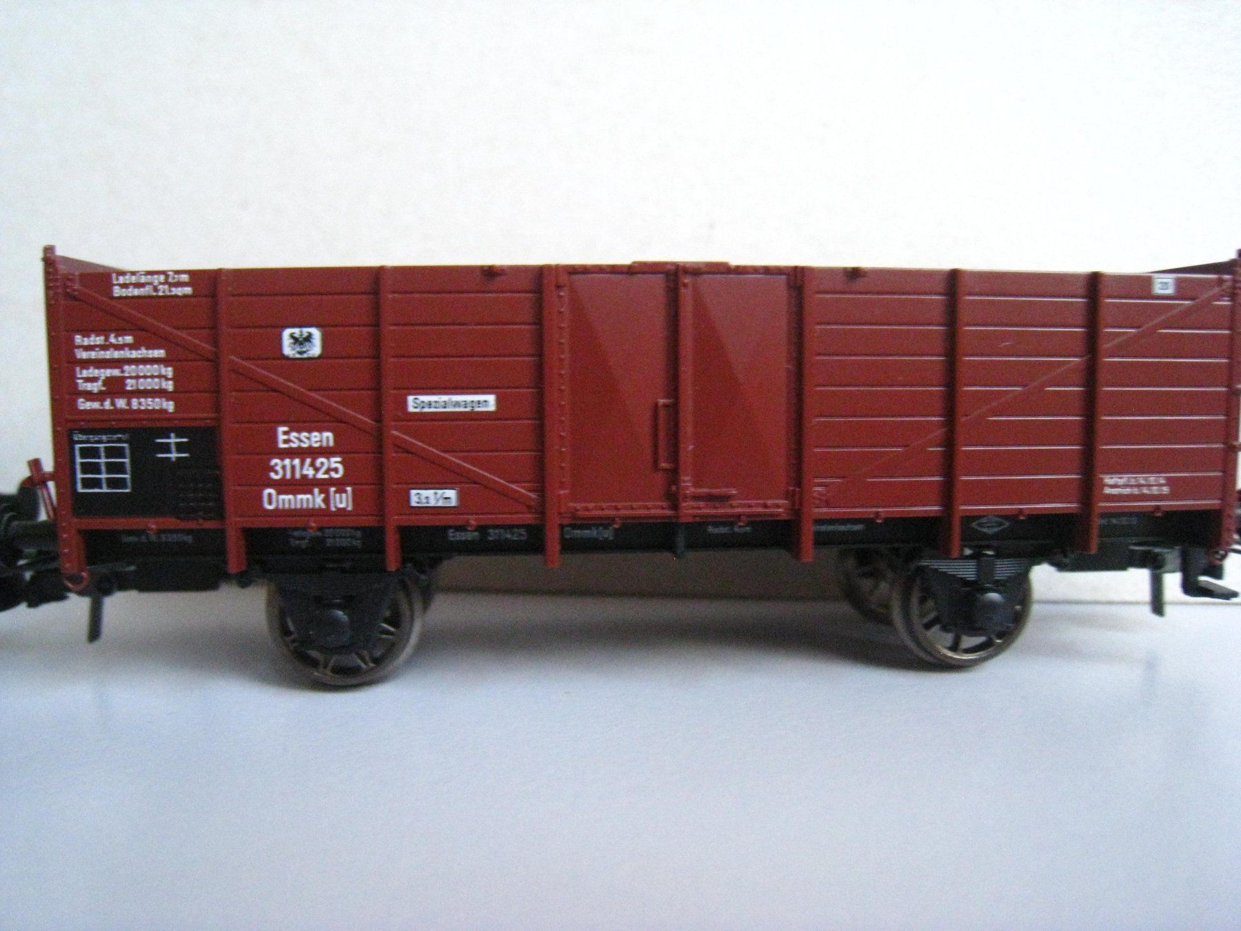Fleischmann Modellini di ferrovie: Fleischmann-Kohlenwagen-Set, 4 verschiedene Kohlewagen – Usato da Buchs ZH venduto da swiss-train 2