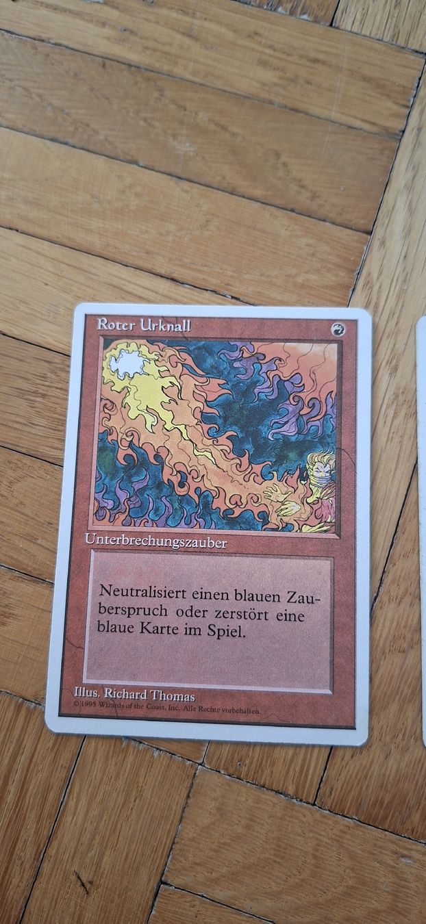 Magic The Gathering Sammelbilder & Trading cards: Magic The Gathering: Roter Urknall 4 Stk – Gebraucht aus Würenlos von bat_y8kw 1