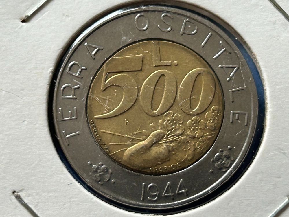 San Marino 500 Lire (Hospitable Land) 1991 Kaufen auf Ricardo