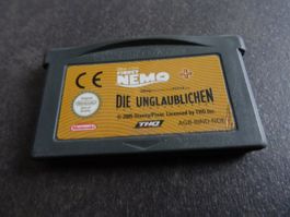 Findet Nemo + Die Unglaublichen GBA