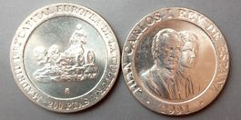 SPANIEN - ESPAÑA - 200 PESETAS 1991 - BRUNNEN VOM PL.CEBELES