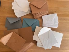 Grosses Briefumschlag-Set – diverse Formate & Farben