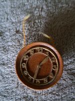 Alte, Vintage Wanduhr, 50er -60er Jahre, fürs Puppenhaus