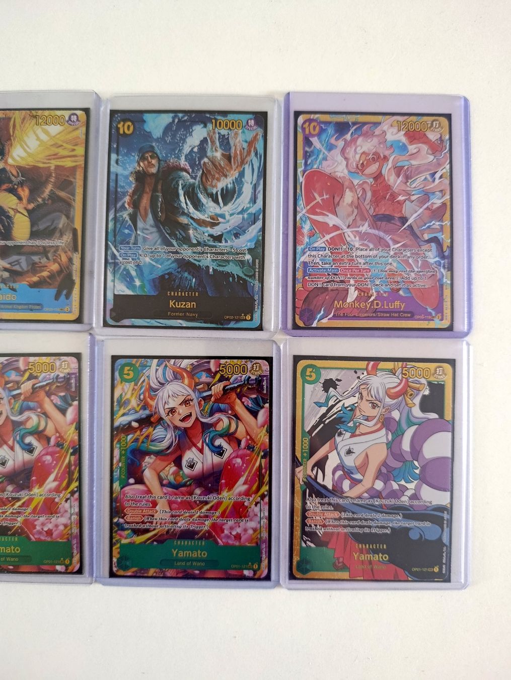 Bandai Sammelbilder & Trading cards: 10 One Piece Karten PRB01 Bandai – Neu (gemäss Beschreibung) aus Wil SG von Donaldus 1
