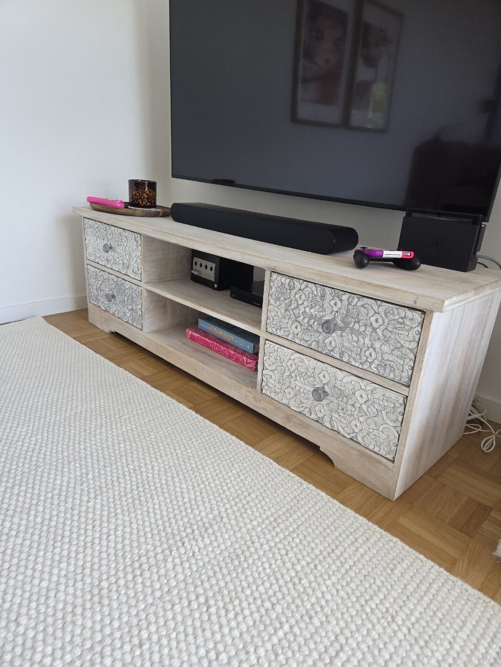 Maisons du monde Mobili TV: Fernseher Komode shabby chic – Usato da St. Gallen venduto da ata_9rjb 1