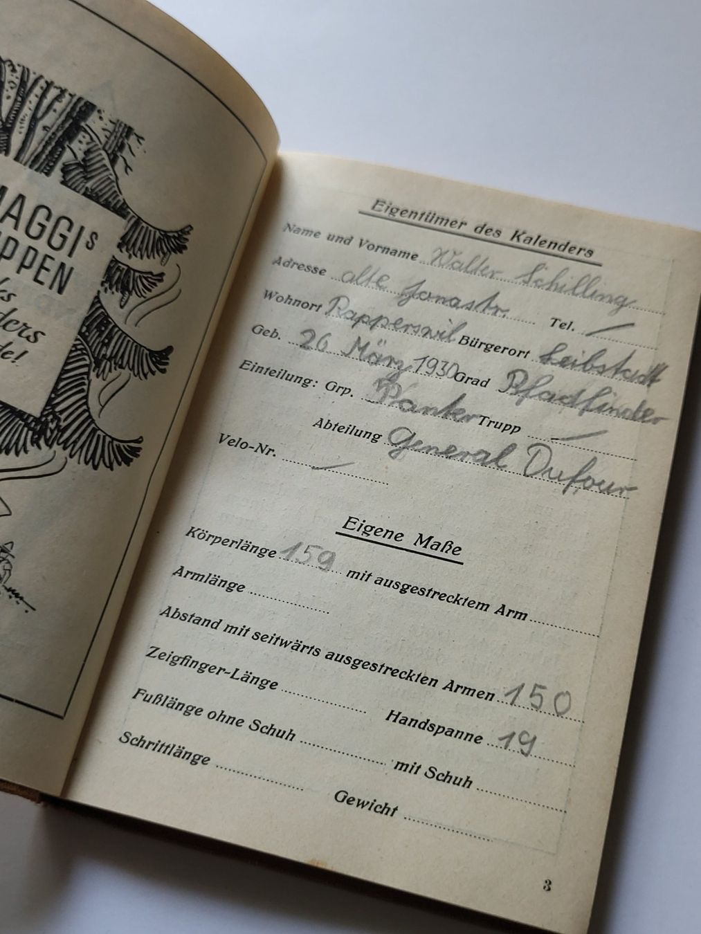 Libri: Pfadi: Schweizerischer Pfadfinder-Kalender 1944 – Usato da Münchenbuchsee venduto da Elykinley 3
