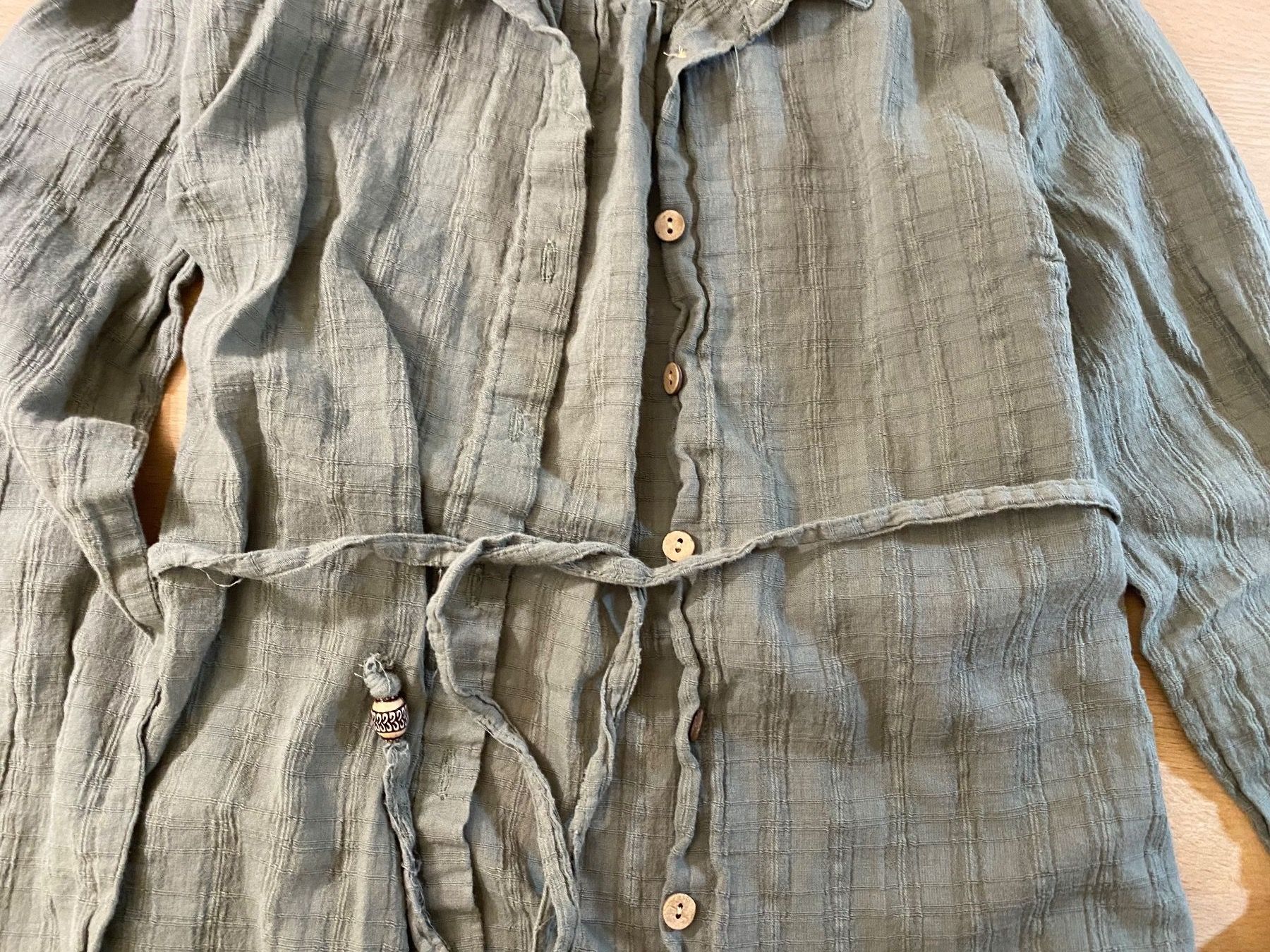 Camicette: Chicorée Hemdbluse Grösse S – Usato da Cham venduto da Eliissa 2