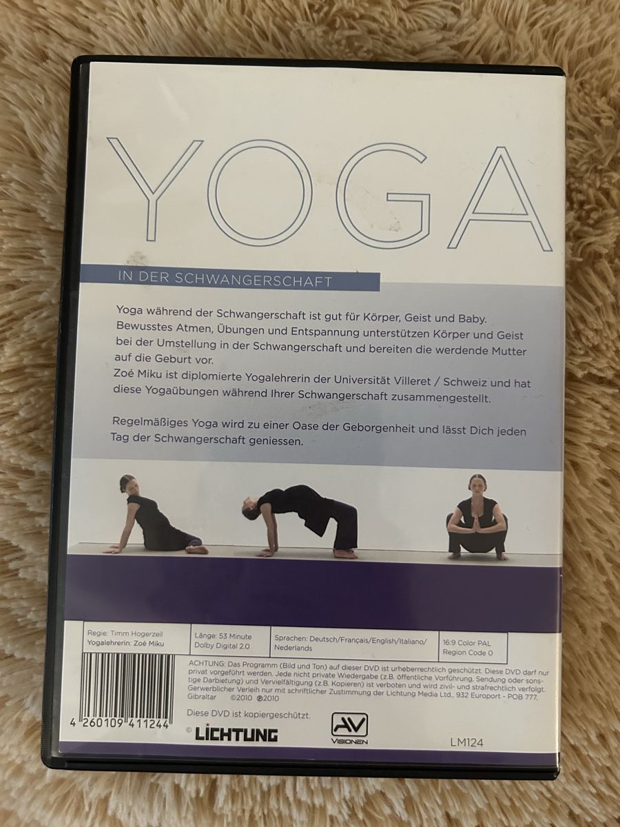 Tutti i DVDs: Yoga Schwangerschaft – Usato da Arbon venduto da oli_ta 1
