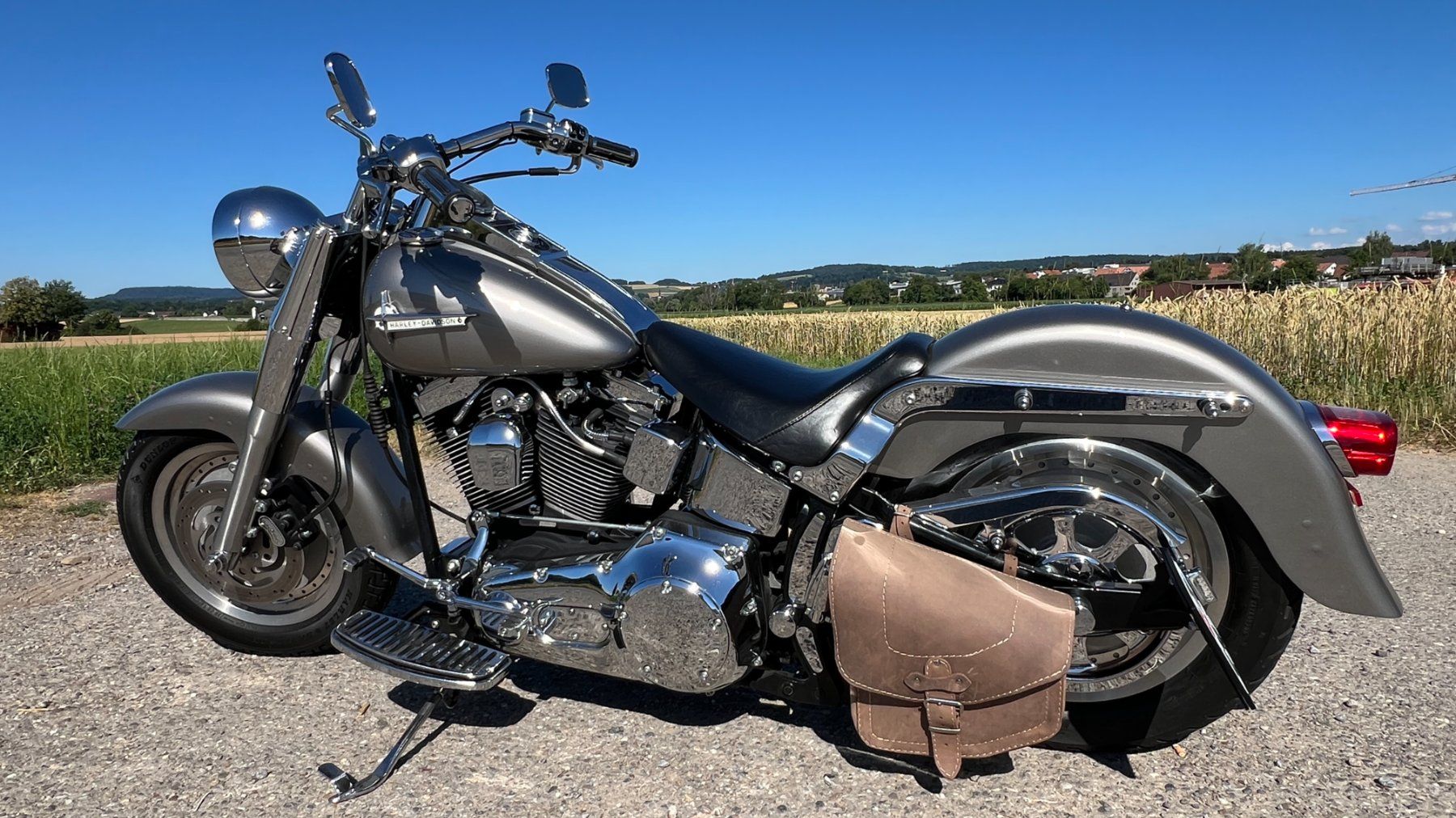 Harley-Davidson Chopper: Harley Davidson Fat Boy FLSTF 1450 – Usato da Hoeri venduto da negoziation 8