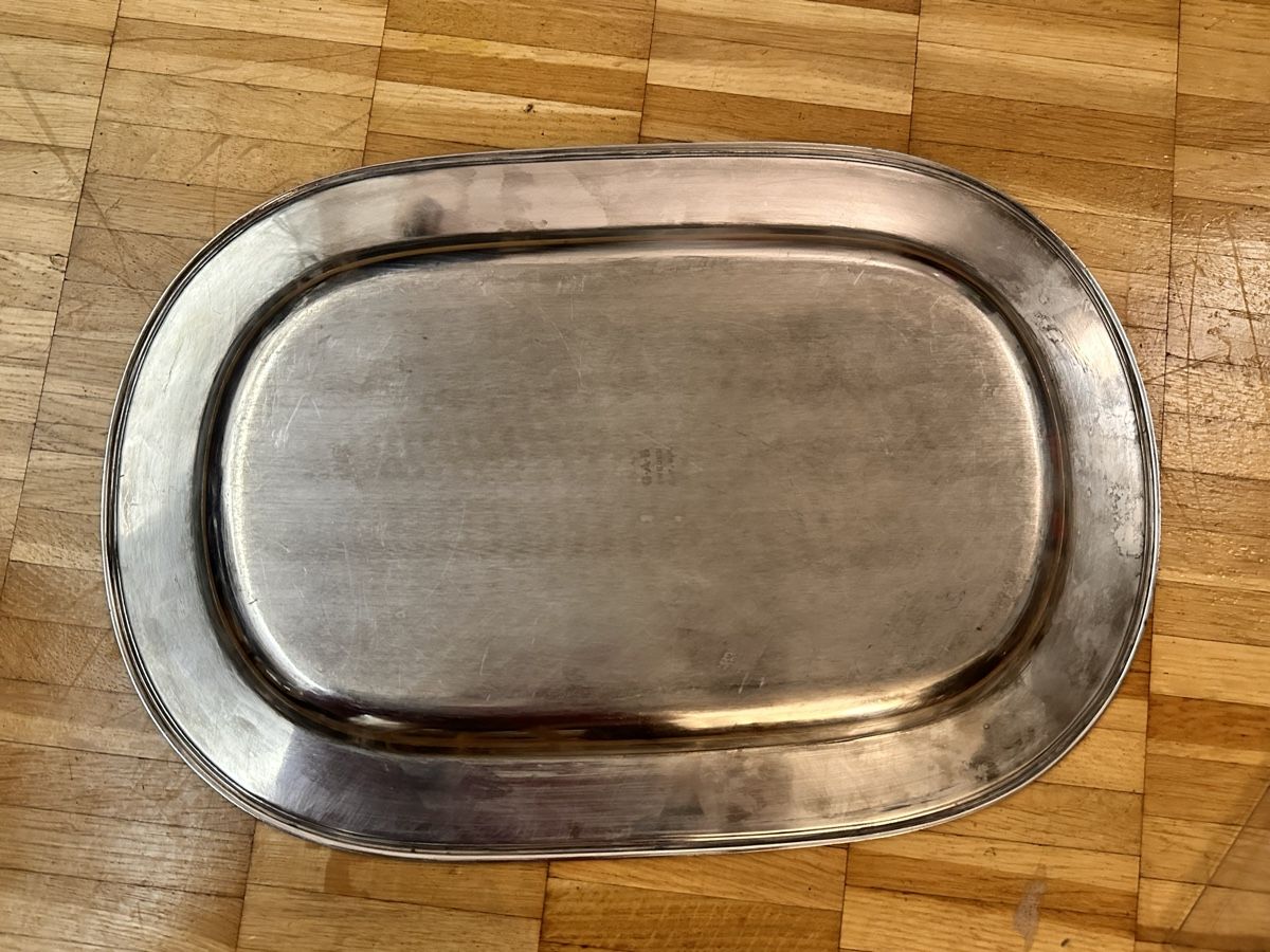 Plateaux: Silbertablett – D'occasion à Zürich par marusapulmi 3
