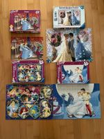 4 Prinzessinen-Puzzles "Disney"