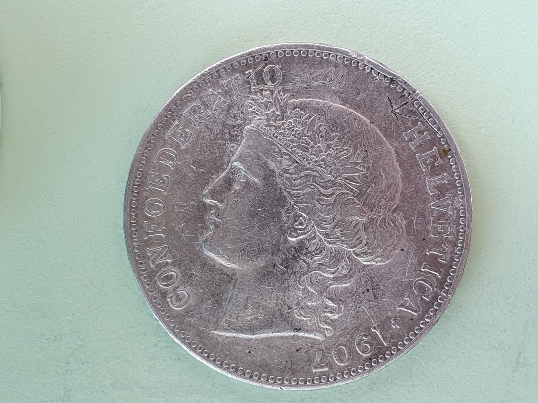 Tutti le monete: 5 FRANKEN 1907 SUPER  Top  **** , ( Poste A+ ) – Usato da luzern venduto da Jrouge