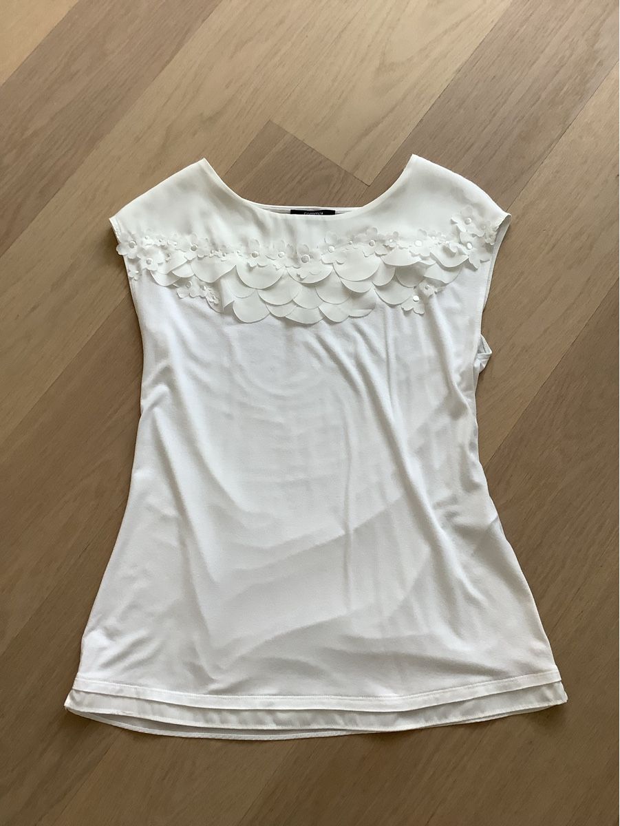 Comma Camicette: Sommerbluse, comma, weiss, Gr. 36 – Nuovo (secondo la descrizione) da Cham venduto da capalari