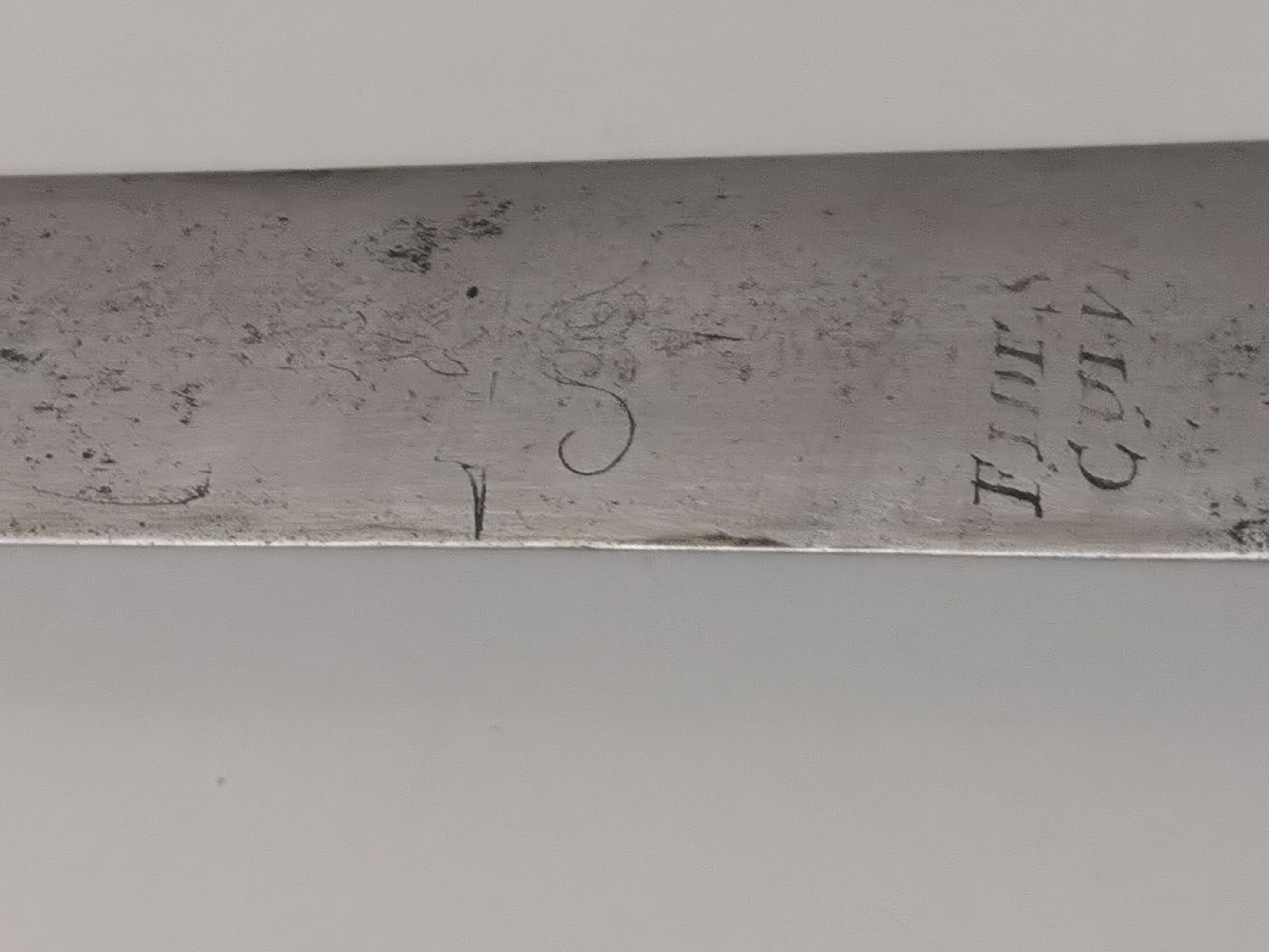 Posate: Hirschfänger(Plaute) Ende Barock um1800 – Usato da Mellingen venduto da fra_g7y8 8