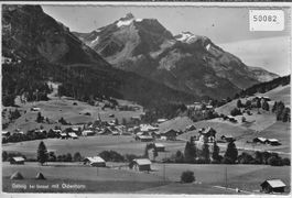 Gsteig bei Gstaad mit Oldenhorn