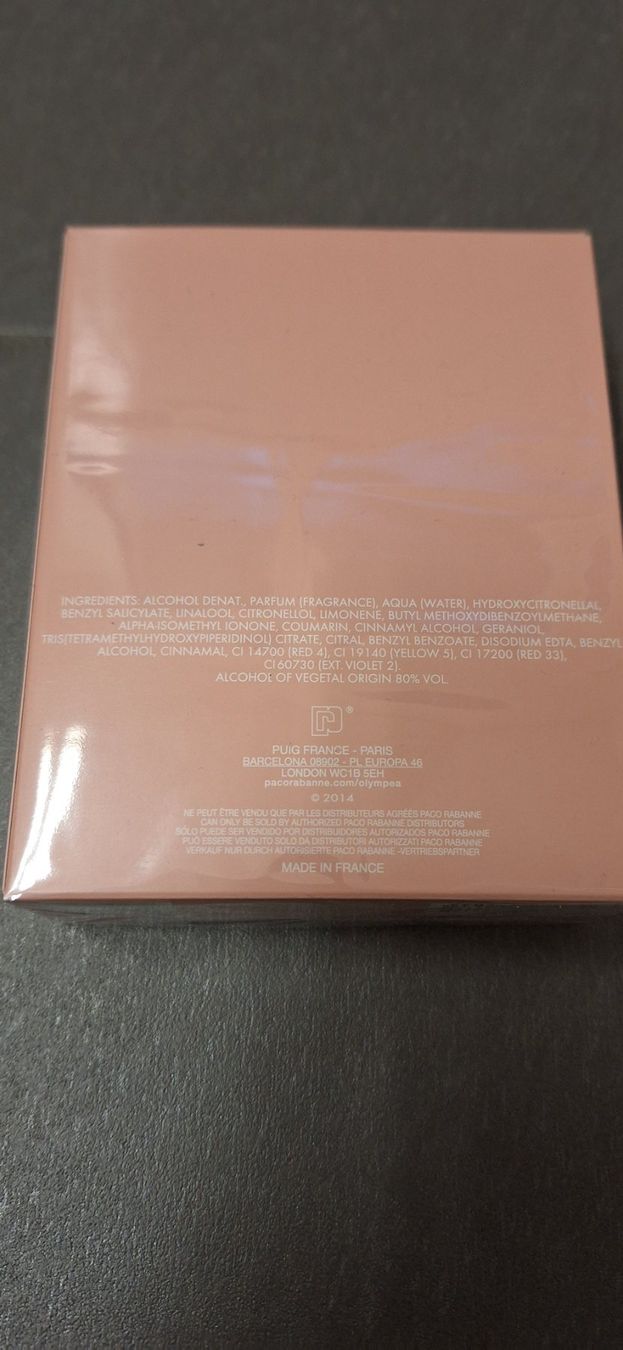 Paco Rabanne Profumi & Eau de Toilette: Paco Rabanne, Olympéa, 80 ml – Nuovo e nell'imballaggio originale da Lussery-Villars venduto da pousinete02 2