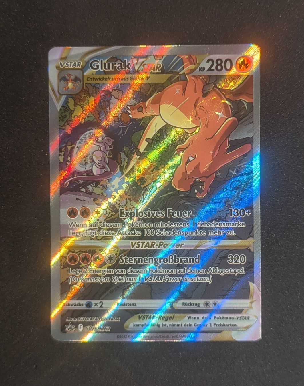 Pokémon Carte collezionabili: Charizard VSTAR SWSH 262 DE – Usato da Zürich venduto da printz7