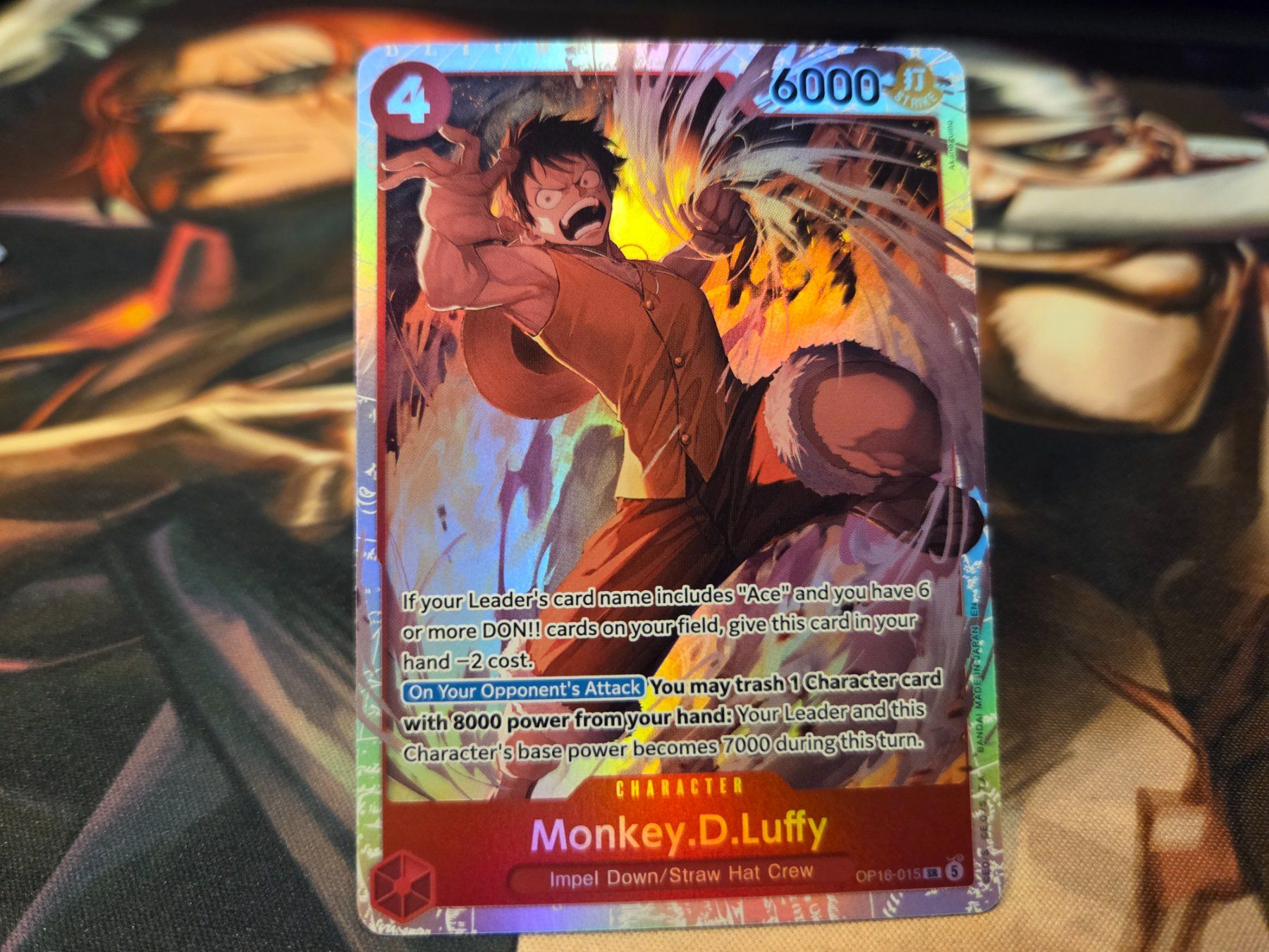 Bandai Sammelbilder & Trading cards: One Piece | Monkey.D Luffy SR – Gebraucht aus Lugano von Doppia_B