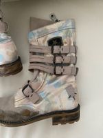 MUST HAVE - edle/stylische Leder-Stiefeletten, pastell, 39