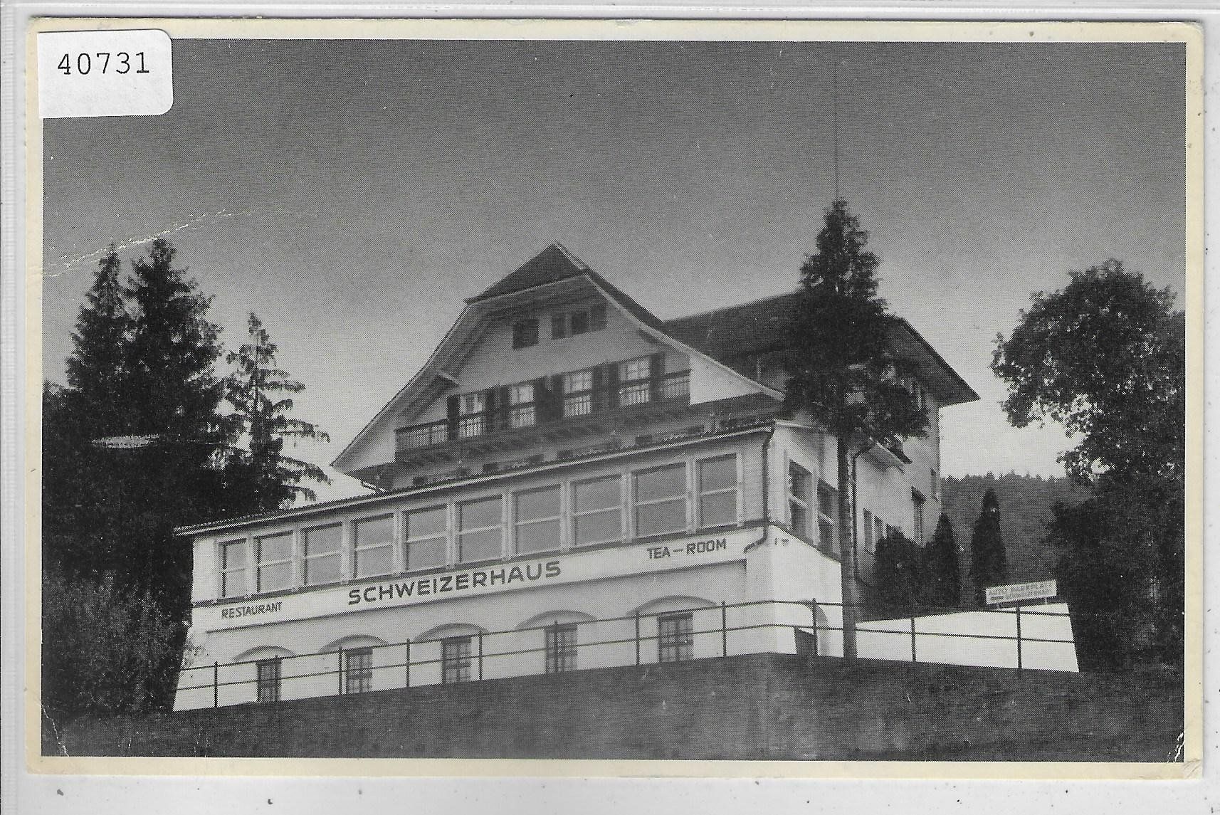 Cartoline postali: Restaurant Schweizerhaus am Gurten – Usato da Ettingen venduto da Kartenplanet