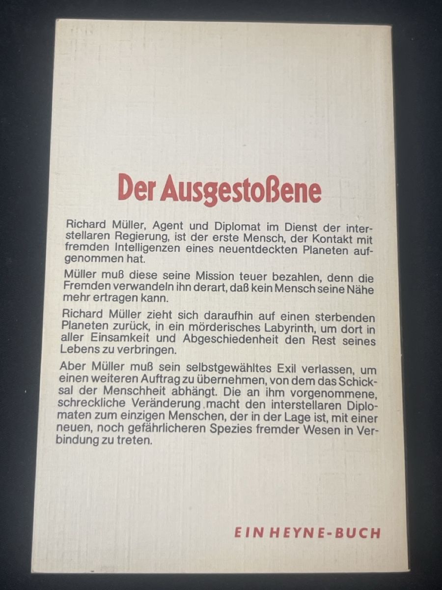 Libri: Robert Silverberg - Exil im Kosmos, Heyne Science Fic. – Usato da Forch venduto da tieckr 1