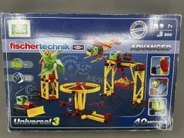 fischertechnik Universal 3 Advanced Baukasten 500 Teile 40 M