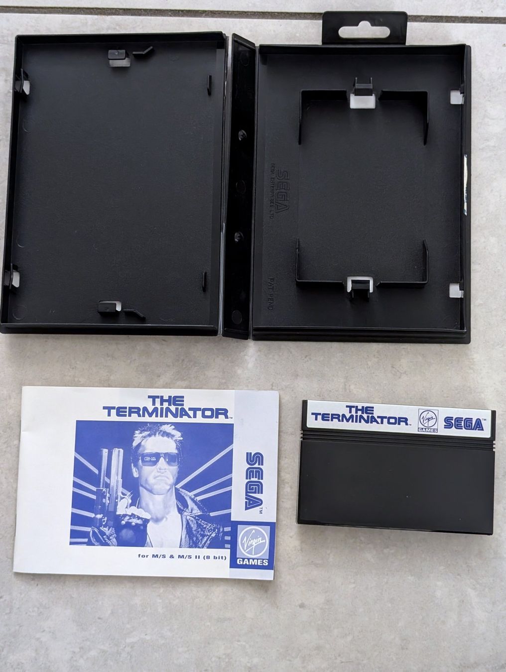 Sega Giochi: THE TERMINATOR (PAL) - SEGA MASTER SYSTEM – Usato da Spiegel b. Bern venduto da Natix 2