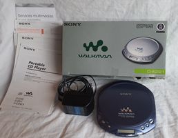 Sony lecteur CD D-E221 avec accumulateur et mode d'emploi