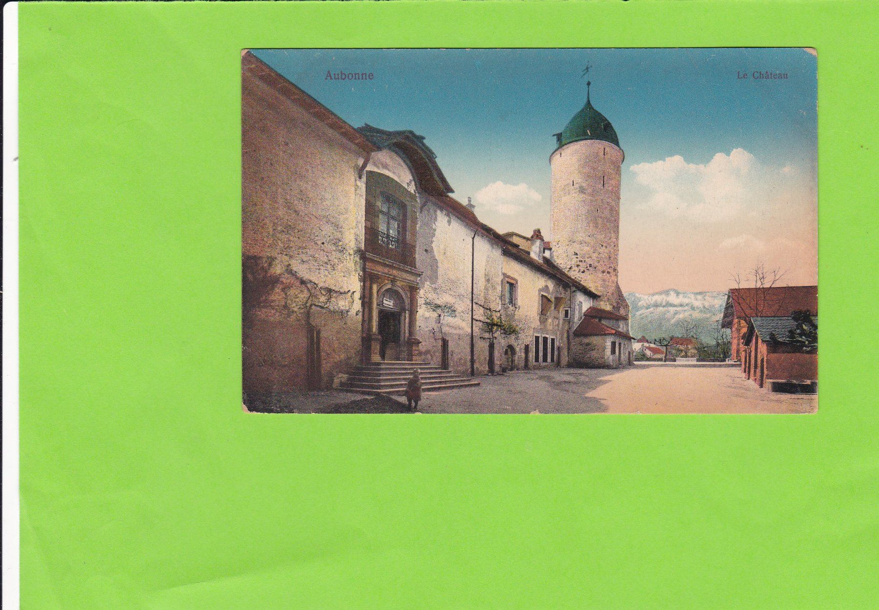 Cartoline postali: Aubonne-Le Château – Usato da St. Peterzell venduto da neckertal