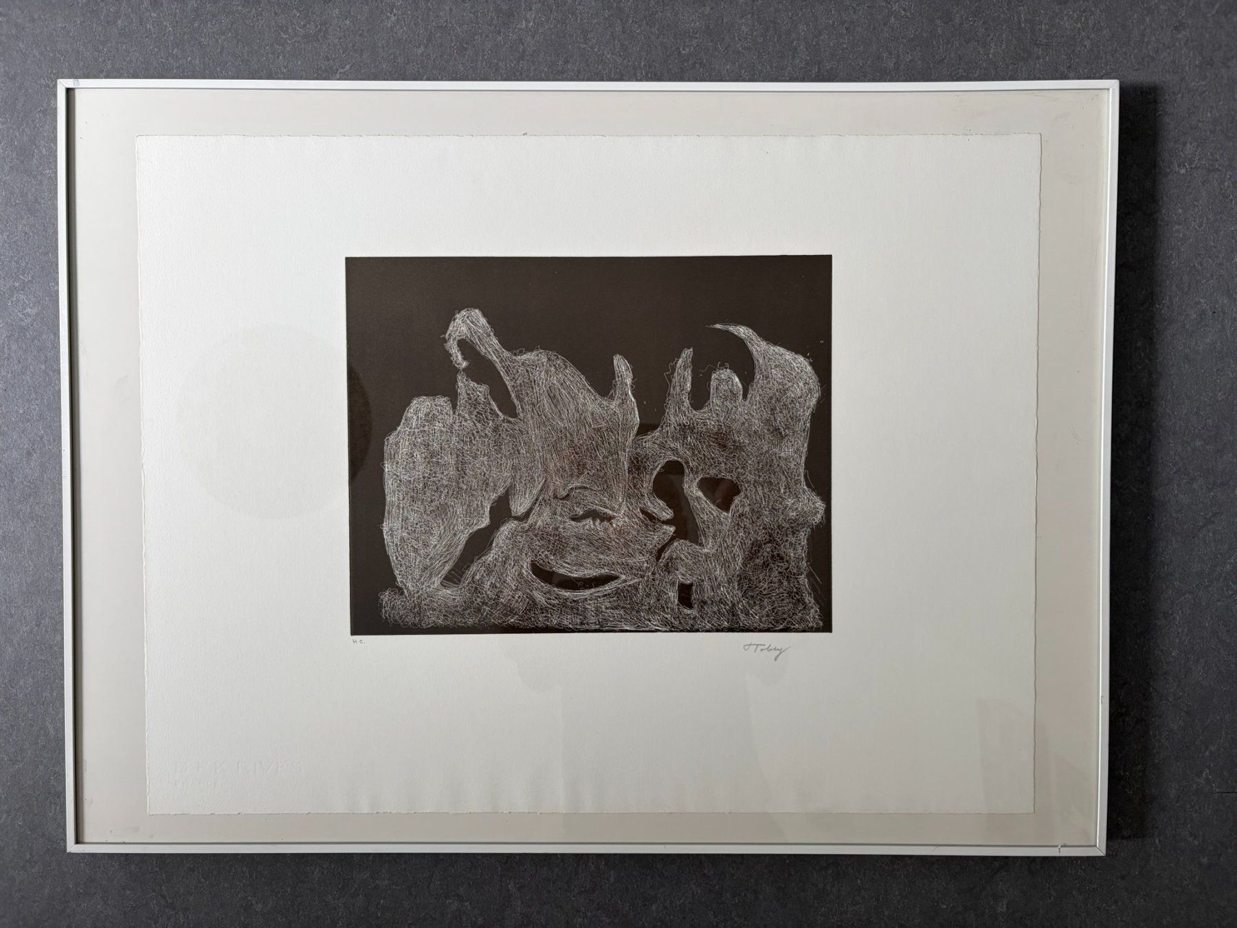 Grafica & Litografie: Mark Tobey - The Awakening Night – Usato da Zürich venduto da jesulin05