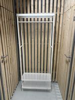 Ikea Mackapär Regal / Garderobe weiss 78x32x200