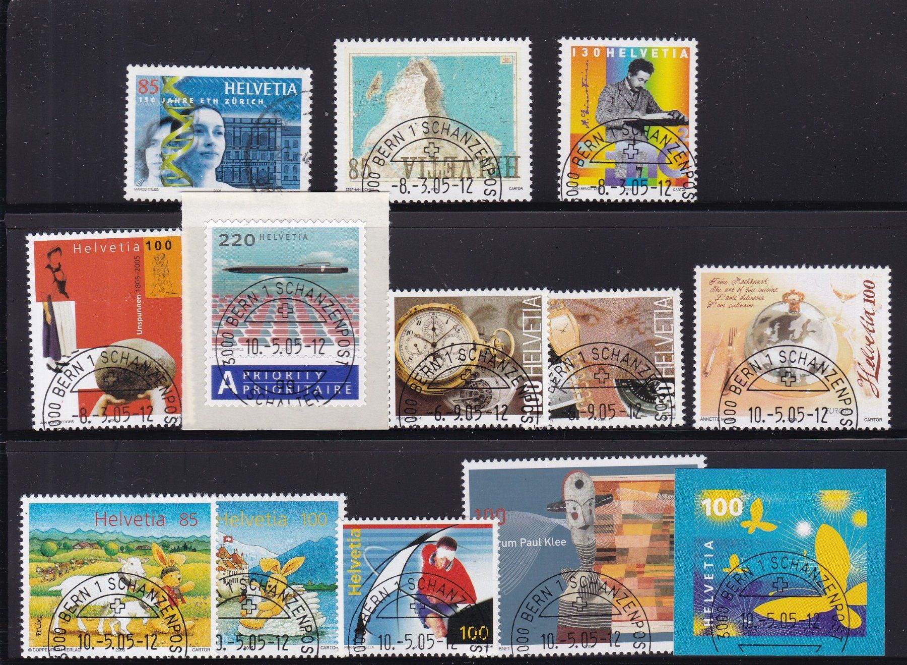 Tutti i francobolli: CH Briefmarken Lot ab 2005, ET – Usato da Münchwilen AG venduto da Nesar 1