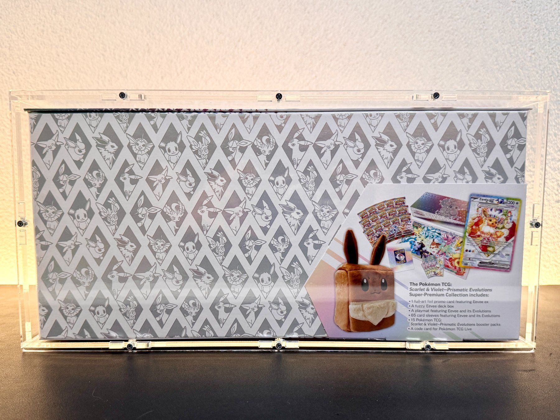 Pokémon Sammelbilder & Trading cards: Pokémon Prismatic Evolutions SPC Eevee EN OVP + Acrylbox – Neu und originalverpackt aus Schlatt TG von catch_up 5