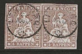 1957 : Strubel Nr. 22D im Paar, geprüft
