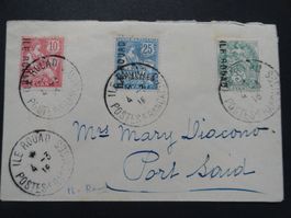 Brief Ile Rouad nach Port Said 1916