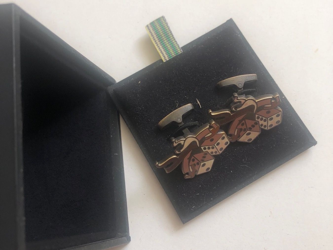 Paul Smith Gemelli: PAUL SMITH Boutons de manchette – Nuovo e nell'imballaggio originale da Arnex-sur-Orbe venduto da cameleonfringant 3