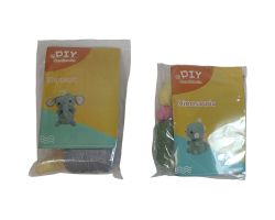 HANDICRAFTS Häckelset Dino und Elefant