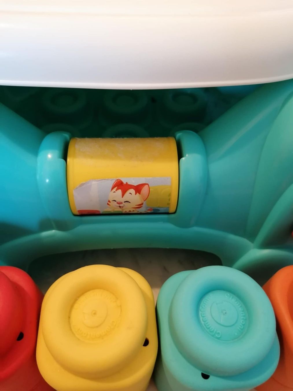 Giocattoli: Baby Stuhl mit soft Bausteine – Usato da Höri venduto da Leven_9 1