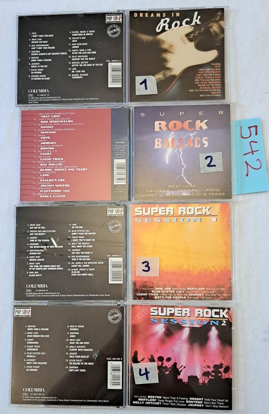 CD: über 18 CD Rock,  auch Einzelne möglich – Usato da Uitikon Waldegg venduto da Smeragol 1