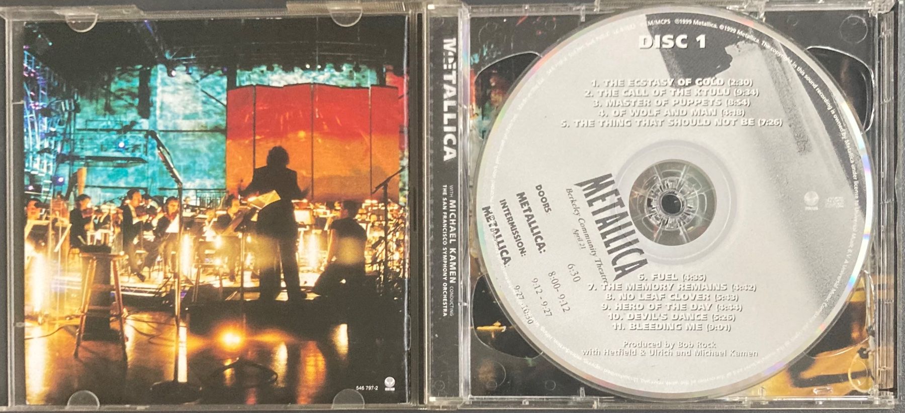 CD: METALLICA - S&M – Usato da Poliez-Pittet venduto da Newtown-Records 2