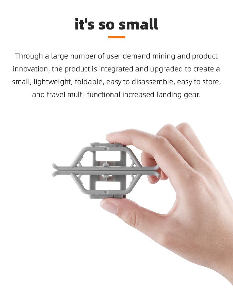 DJI Modellismo RC: DJI - Mini 2/SE - Train d'atterrissage – Nuovo e nell'imballaggio originale da Versoix venduto da Dji-tools-store 2