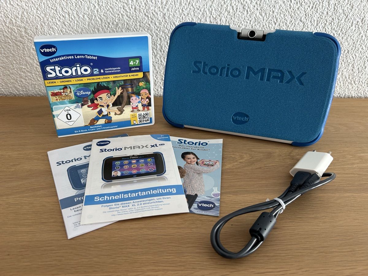 Vtech Tablet PC: VTech Storio Max XL 2.0 blau – Usato da Naters venduto da Gemschhtte