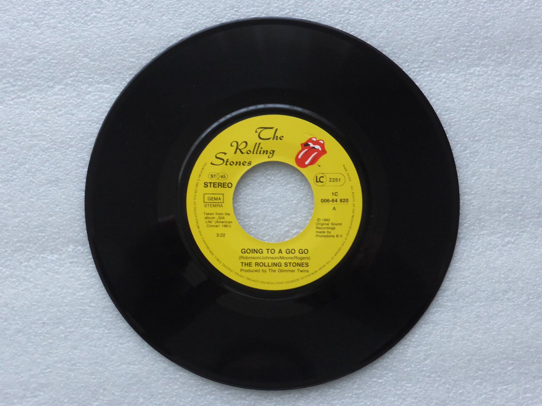 Dischi in vinile: Vinyl Single   THE ROLLING STONES – Usato da Küssnacht am Rigi venduto da Mondkinder 1