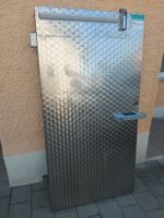 Edelstahltür mit Griff 165x85cm Dicke 12cm; Kühlzelletür